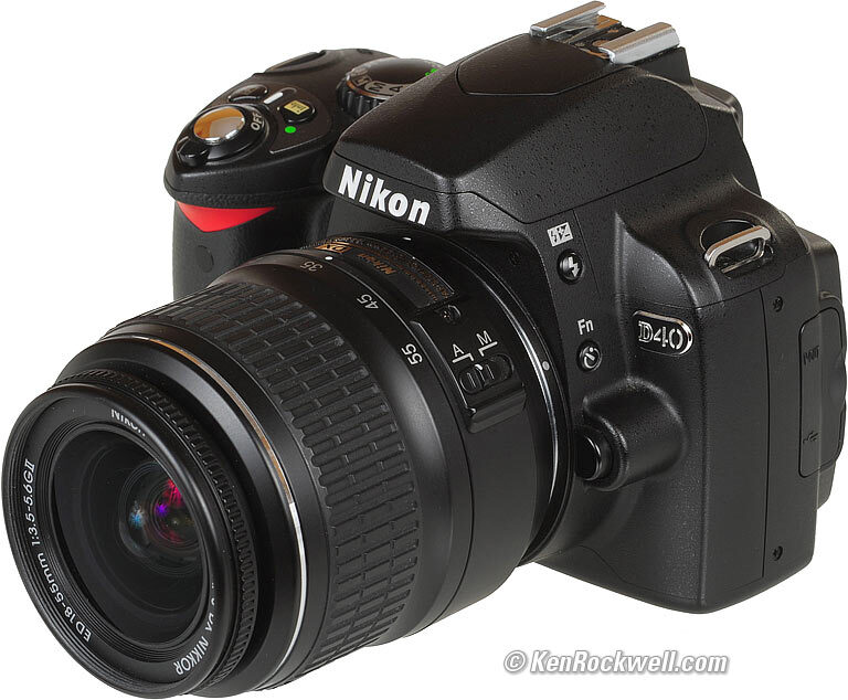 Máy ảnh DSLR Nikon D40 Body - 6.2MP