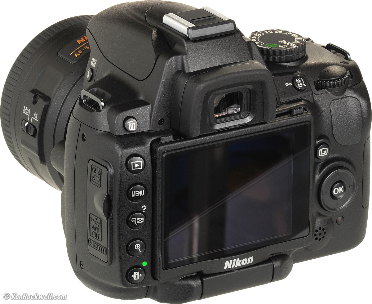 Máy ảnh DSLR Nikon D5000 Body - 4288 x 2848 pixels