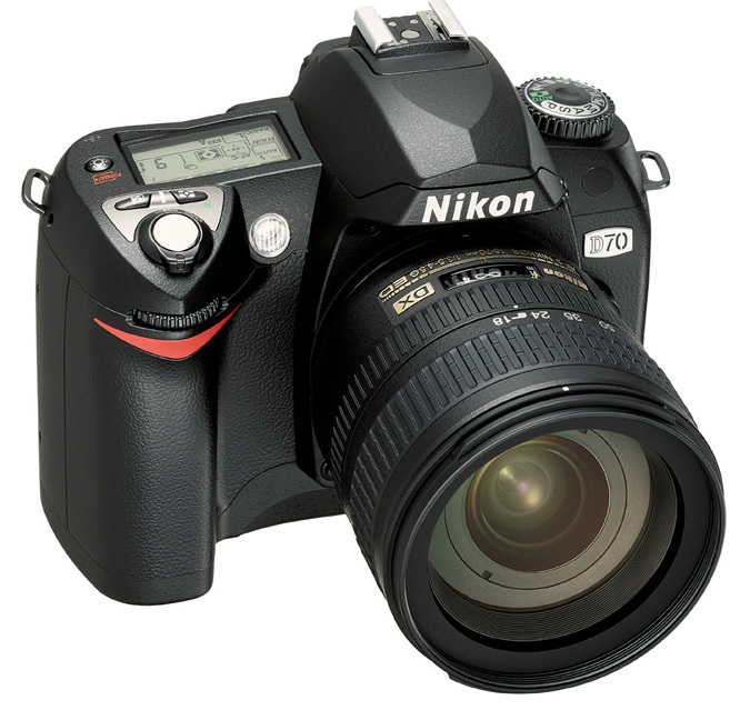 Máy ảnh DSLR Nikon D70 Body - 6.3 MP