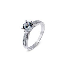 Nhẫn bạc nữ Hiểu Minh NU444
