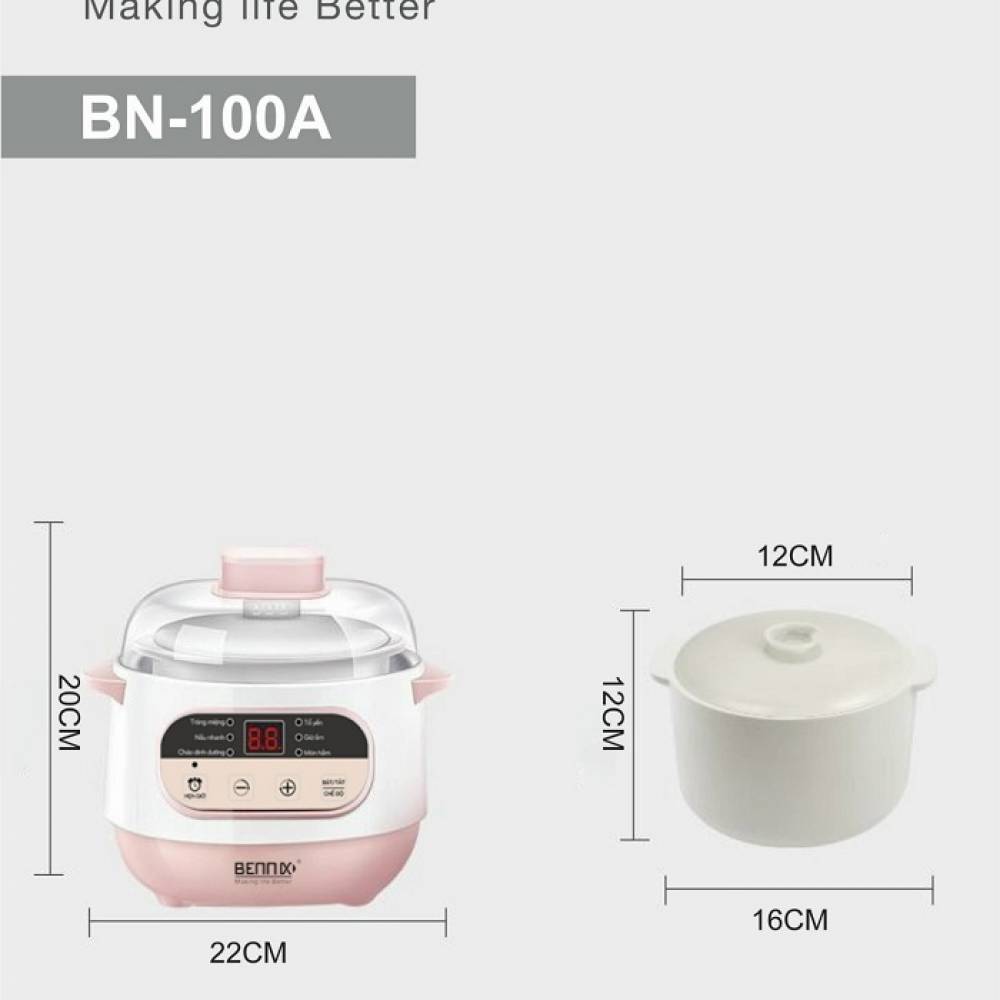 Nồi chưng yến, Nồi tiềm  Bennix BN-100A