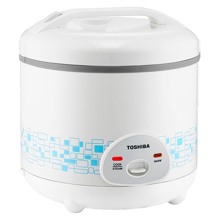 Nồi cơm điện Toshiba RC-T18FSVN(SP) - 1.8L,  màu trắng, 600W