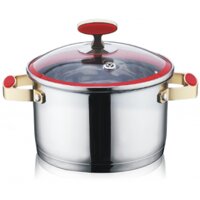 Nồi Elmich 2355267 - Nồi inox 304 Red Velvet