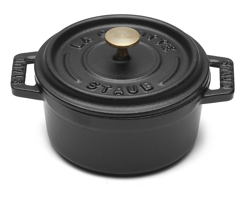 Nồi gang Staub Black 14cm