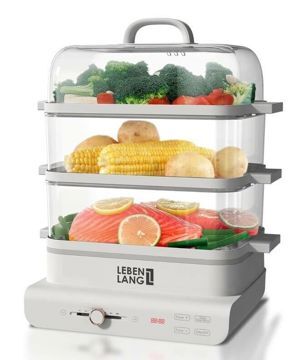 Nồi hấp điện 3 tầng Lebenlang LBEL5031