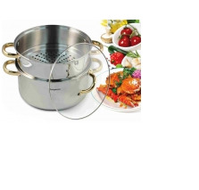 Nồi hấp Inox Kangaroo KG884 - 24 cm