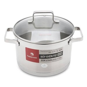 Nồi inox Happy Cook Richard Plus N20-RSP - 20cm, 3 đáy