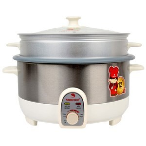 Nồi Lẩu Điện Có Xửng Happy Cook HCHP-350ST (3.5L)