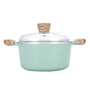 Nồi nhôm chống dính nắp thủy tinh Lock & Lock CCA201 20cm