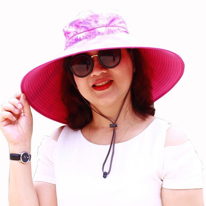 Nón rộng vành ZigZag HAT01002