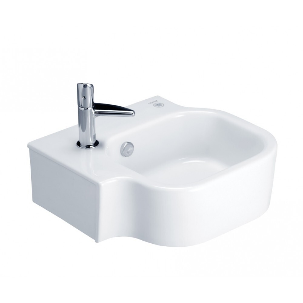 Chậu rửa mặt lavabo Cotto C04017 (treo tường) 