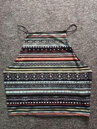 Nu1065 Croptop yếm lửng Forever 21