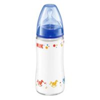 Bình sữa cổ rộng núm ti silicone Nuk 741349 - 300ml