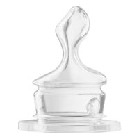 Núm ty silicone đôi số 2 Nuk size L