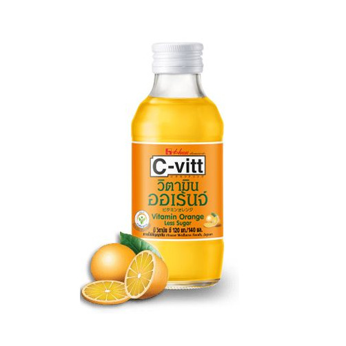 Nước cam Vitamin C-vitt chai 140ml