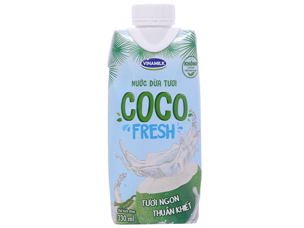 Nước dừa tươi coco fresh vinamilk 330ml