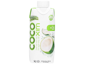 Nước dừa xiêm xanh Cocoxim 330ml