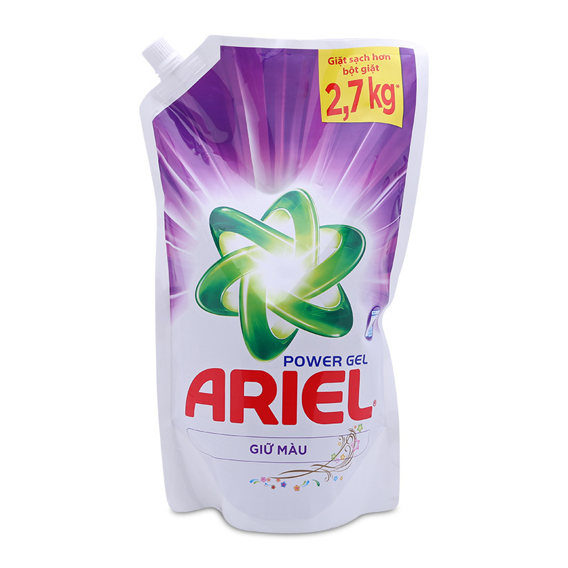 Nước giặt Ariel Power Gel túi 1.44L/1.6L