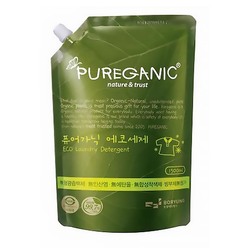 Nước giặt hữu cơ cao cấp Pureganic túi 1500ml