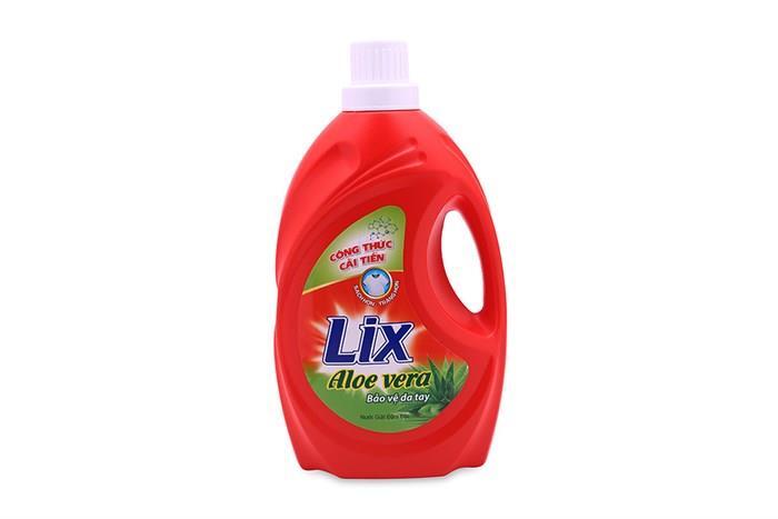 Nước giặt Lix đậm đặc hương Aloe vera chai 4kg