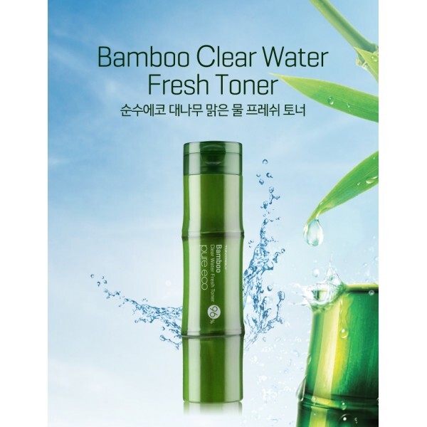Nước hoa hồng Bamboo Clear Water Fresh Toner