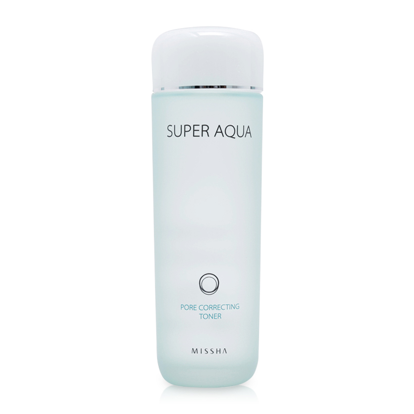 Nước hoa hồng se khít lỗ chân lông Missha Super Aqua Pore Correcting Toner 150ml