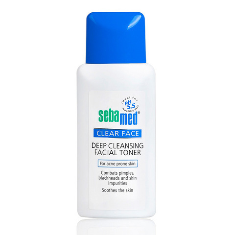 Nước hoa hồng Sebamed Clear Face Deep Cleansing Facial Toner pH 5.5 150ml