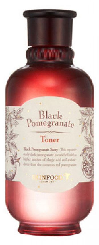 Nước hoa hồng Skinfood Black Pomegranate Toner 180ml