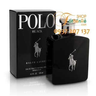 Nước hoa Nam Polo Ralph Lauren Black 125ml Eau de Toilette