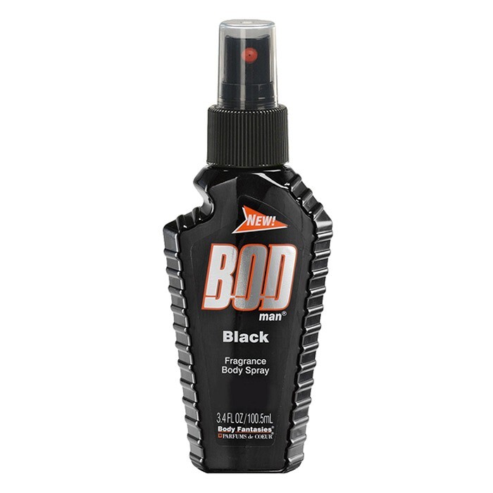 Nước Hoa Toàn Thân Nam Bod Man Black Fragrance Body Spray - 100ml