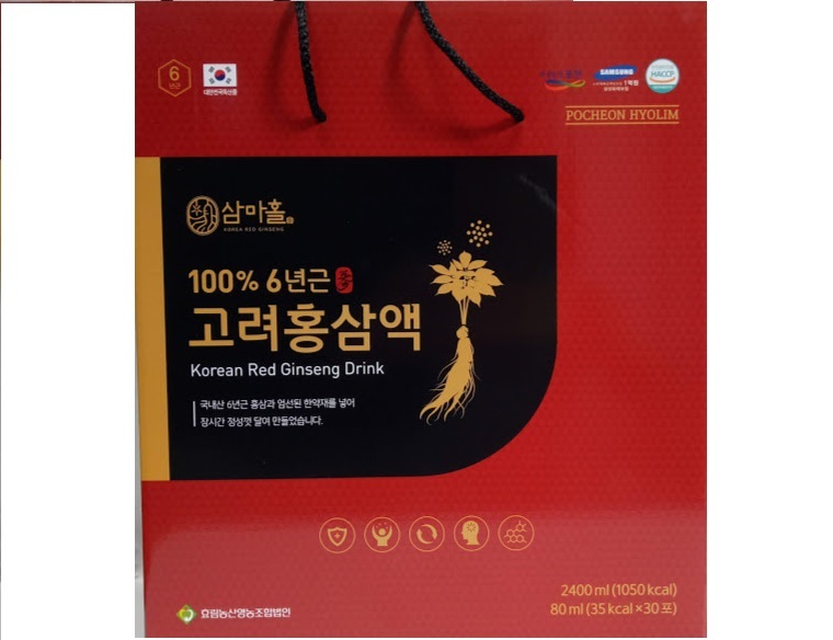 Nước hồng sâm hàn quốc Pocheon Hyolim 100%- Korean Red Ginseng Drink