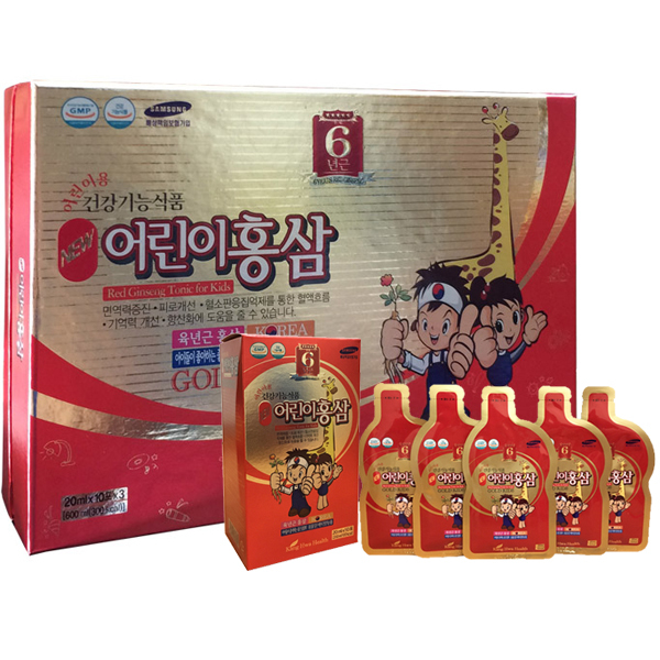 Nước hồng sâm trẻ em Baby hươu cao cổ Kanghwa Hàn Quốc
