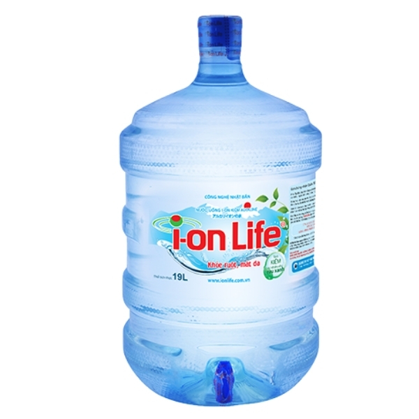 Nước khoáng I-on Life bình vòi 19 lít