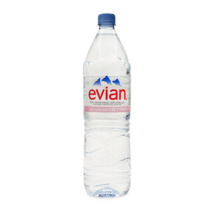 Nước khoáng thiên nhiên Evian chai 1.5L
