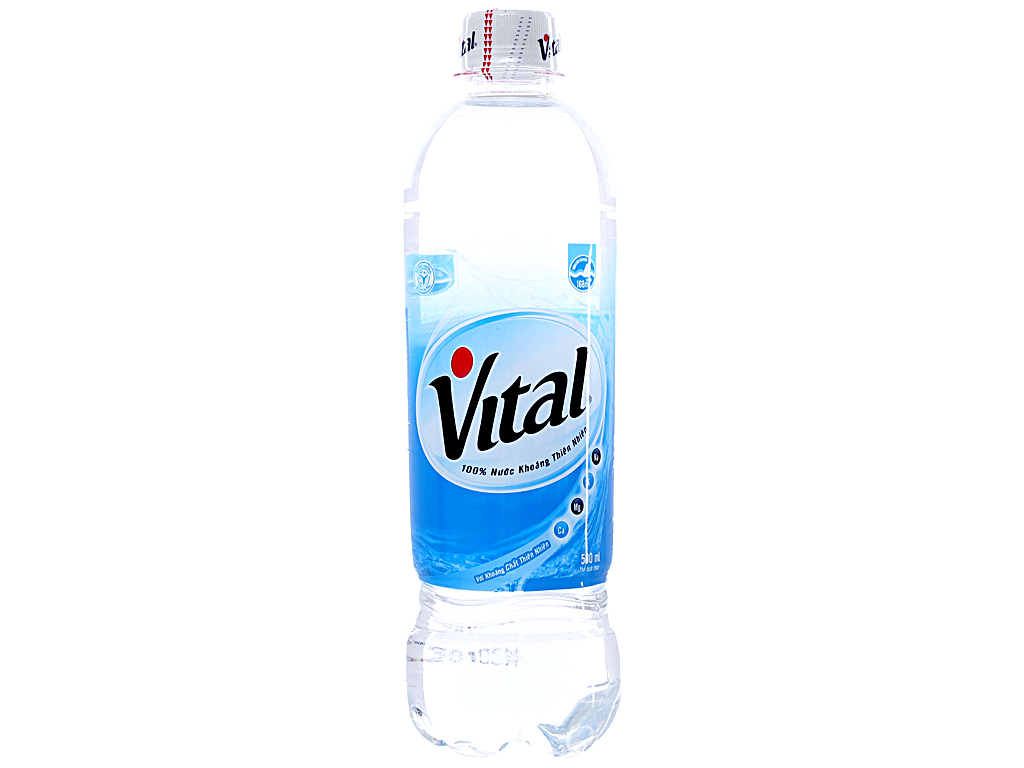 Nước khoáng Vital - Thùng 24 chai 500ml