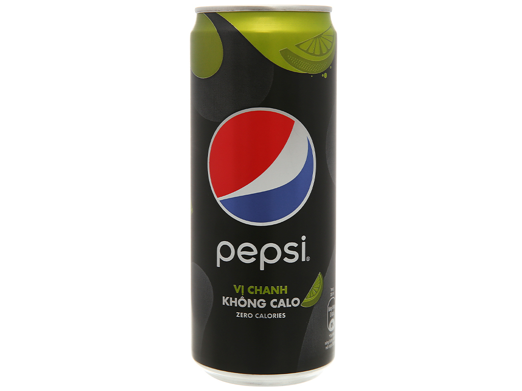 Nước ngọt Pepsi vị chanh không calo - 330ml