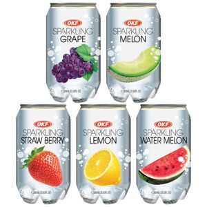 Nước Soda Dâu OKF 350ml