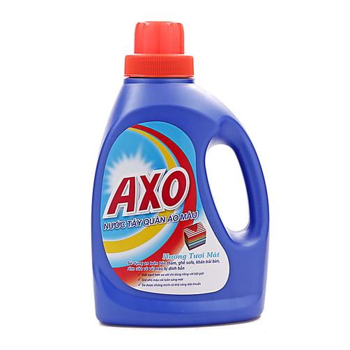 Nước tẩy quần áo màu AXO chai 800ml