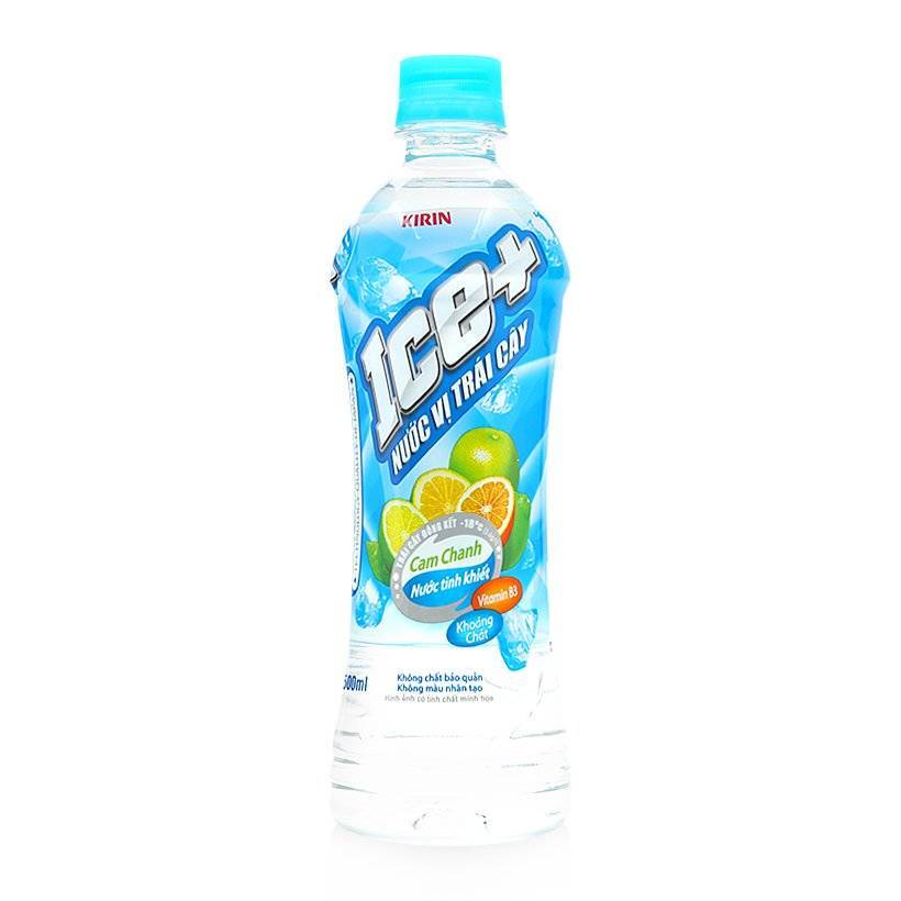 Nước trái cây Ice+ vị cam chanh - 500ml