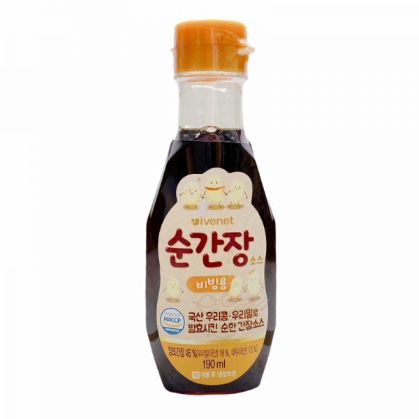 Nước tương lên men nguyên chất Ivenet Hàn Quốc 190ml