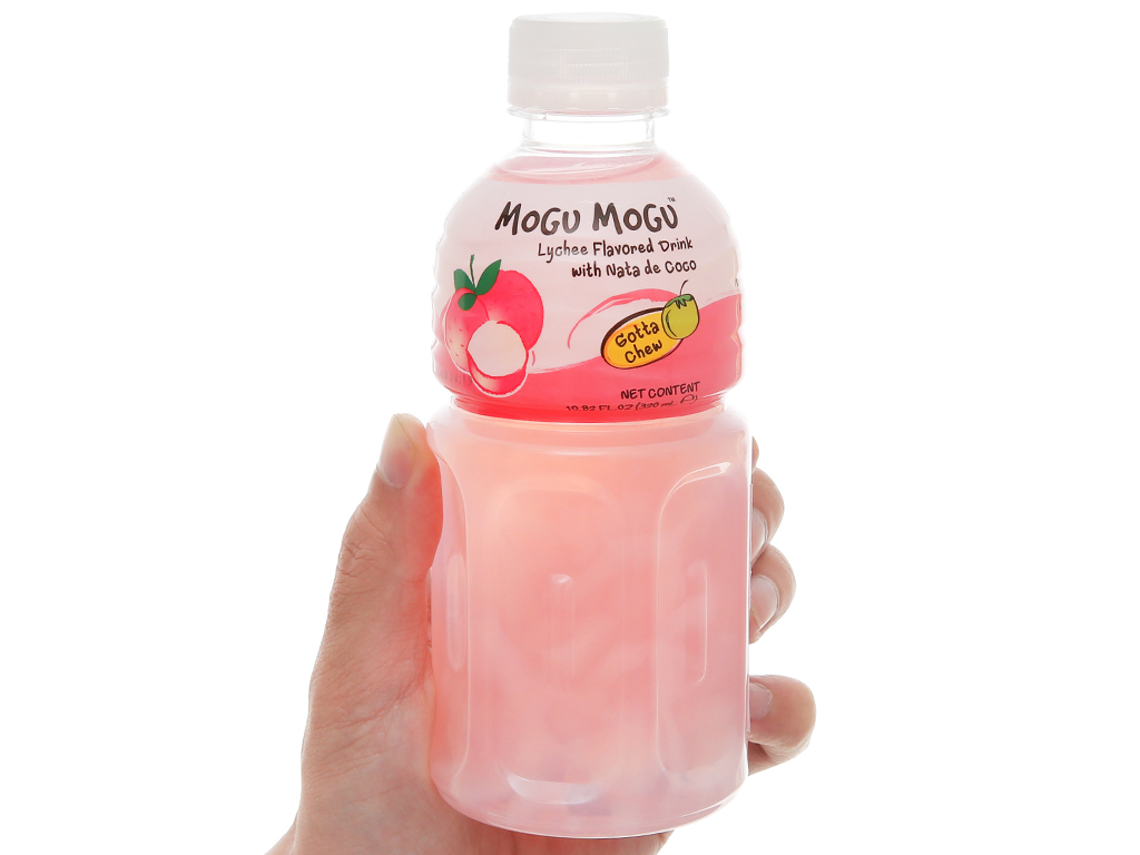 Nước uống có thạch dừa Mogu Mogu vị vải 320ml