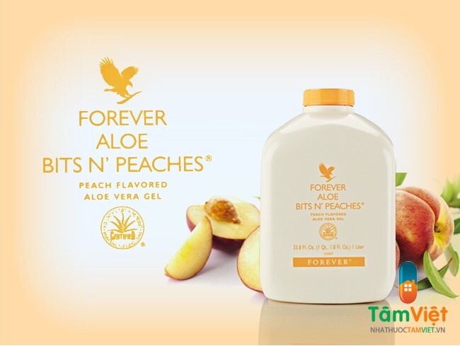 Nước uống dinh dưỡng Forever Aloe Bits N'peaches