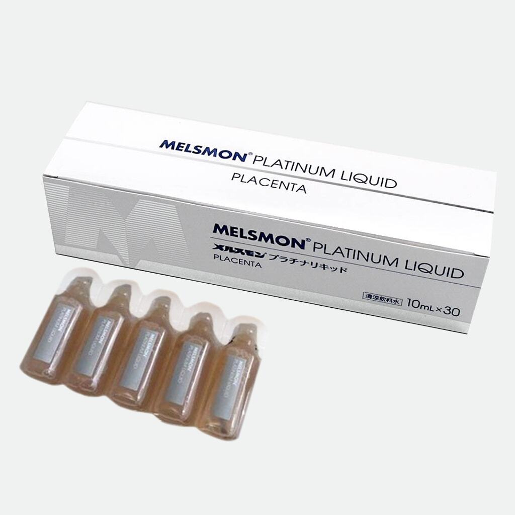 Nước uống nhau thai ngựa Melsmon Platinum Liquid Placenta