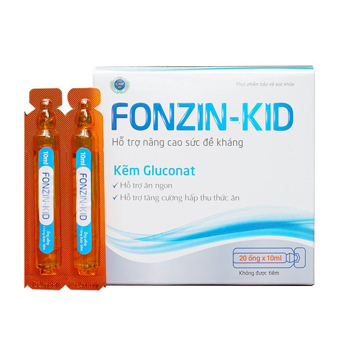Nước uống tăng sức đề kháng Lafon Fonzin Kid 20 ống