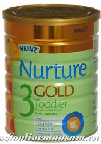 Sữa bột Heinz Nurture Gold số 3 - hộp 900g (dành cho trẻ từ 1 - 3 tuổi)