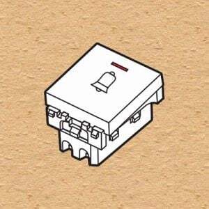 Nút nhấn chuông Sino S18CCMBP2M