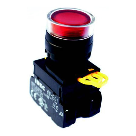 Nút nhấn có đèn loại nhấn nhả Idec Izumi YW1L-MF2E11QM3R