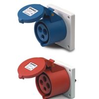 Ổ cắm âm nghiêng IP44 J424-6