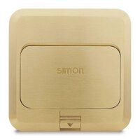 Ổ cắm âm sàn Simon 2 ổ điện thoại,1 ổ Tivi TD120F29