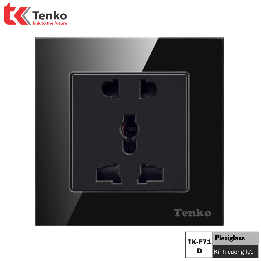 Ổ cắm âm tường Tenko TK-F71-D-18